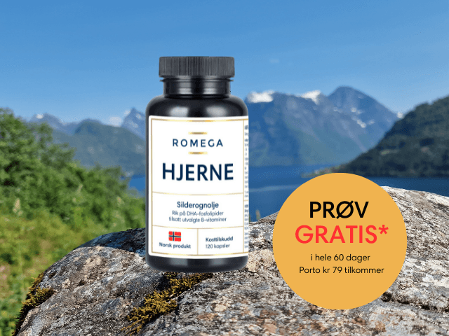 Romega Brain — Omega-3 for hukommelse og hjernehelse