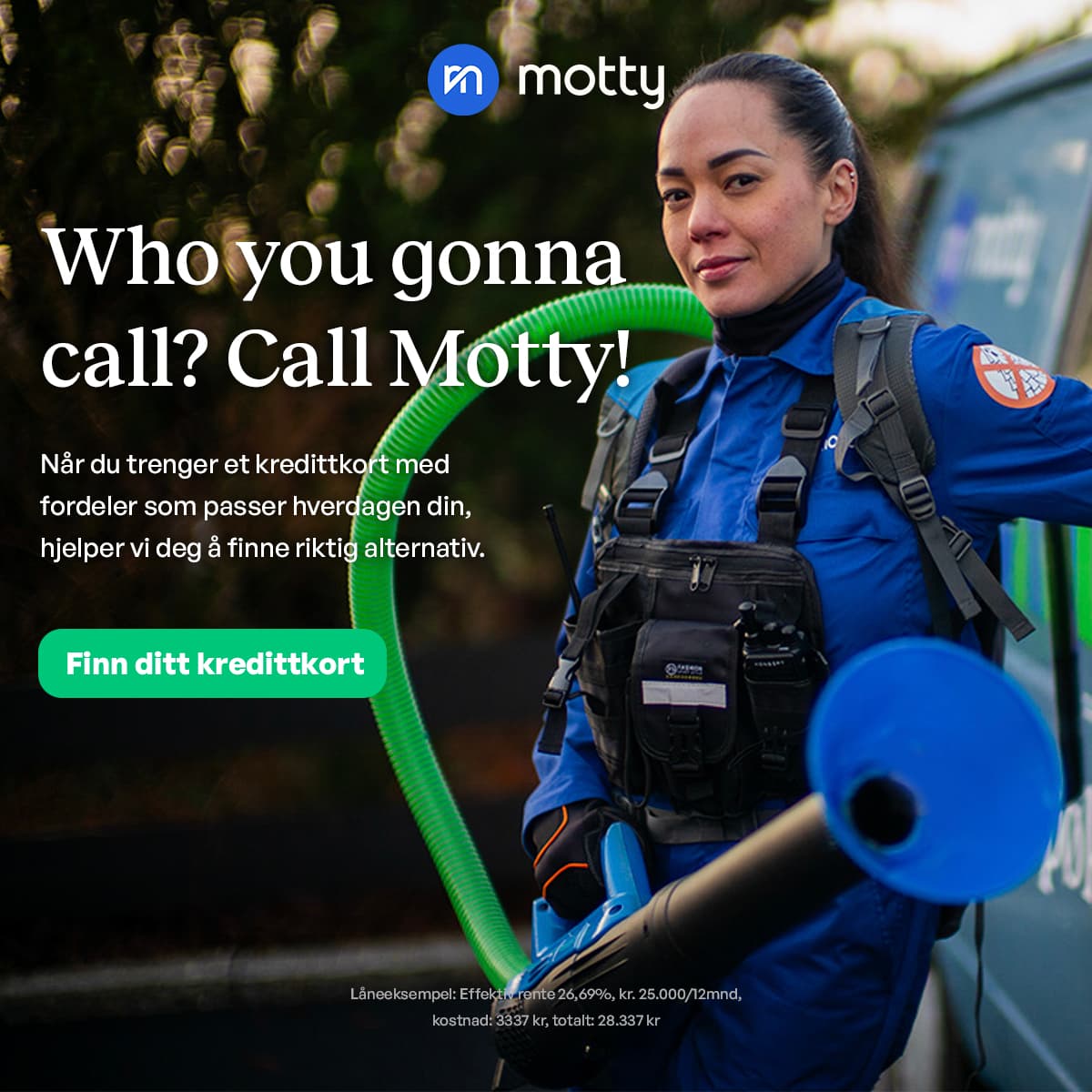 Motty Kredittkort — Beste kredittkort for deg