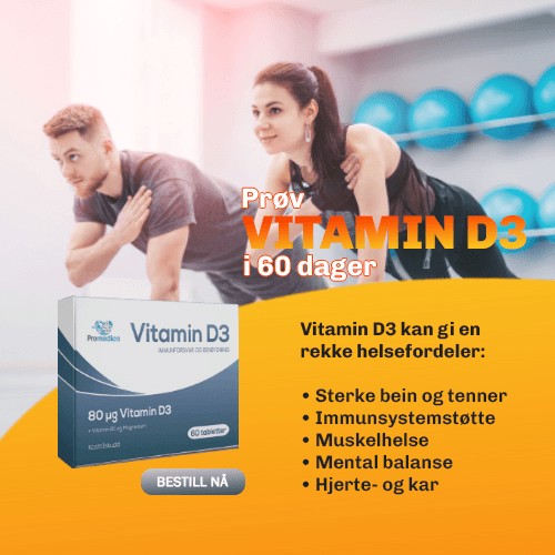 Promedica Vitamin D3 — Vitamin D3 for sterkere immunforsvar