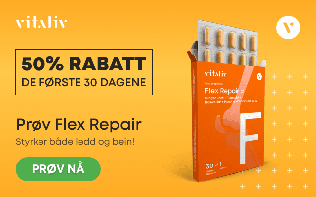 Vitaliv FlexRepair — Sunne ledd naturlig